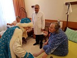 Общественная палата Одинцовского района поздравила ветеранов в Одинцовской районной больнице №2