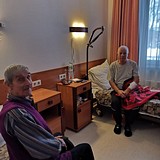 Общественная палата Одинцовского района поздравила ветеранов в Одинцовской районной больнице №2