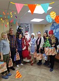 Поздравление детей в педиатрическом отделении Одинцовской ЦРБ