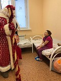Поздравление детей в педиатрическом отделении Одинцовской ЦРБ