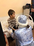Поздравление детей в педиатрическом отделении Одинцовской ЦРБ