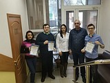 Вручение грамот волонтерским организациям
