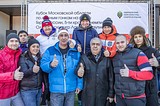Лыжные гонки в Одинцовском парке культуры, спорта и отдыха им. Ларисы Лазутиной