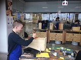 Мастер-класс по изготовлению скворечников в Старогородковской школе «Надежда»