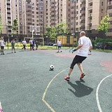 Футбольные матчи команд «Пап и детей» в «Гусарской Балладе»